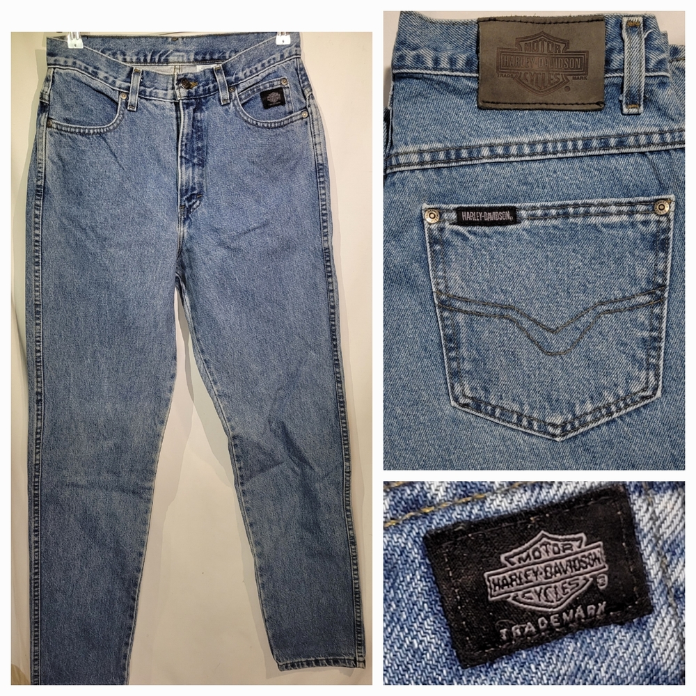 Harley-Davidson Blue Relaxed Jeans